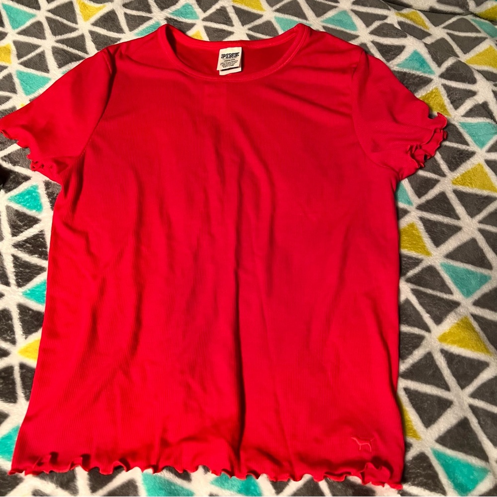 Ribbed tee